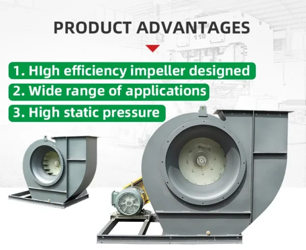 Drive Centrifugal Exhaust Fan, 89000m³/h, 220v - view 6