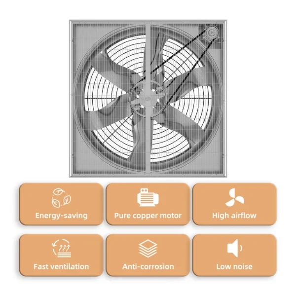 Drive Cone Ventilation Fan, 1380mm, 1.1KW - view 2