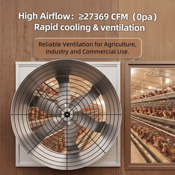 Drive Cone Ventilation Fan, 1380mm, 1.1KW - view 4