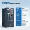 Drive for Water Pump, PDS33-4T2R2B, 380V, 2.2kW, VFD - view 5