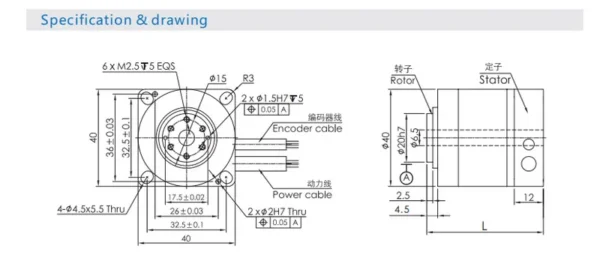 Drive Rotary Brushless Motor, 48V, IE4 - view 2