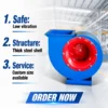 Driven Centrifugal Duct Fan, 380V, Steel - view 5