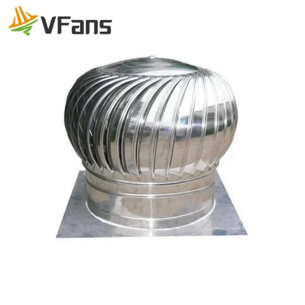 Driven Eco-friendly Roof Fan, 300-1000mm, Stainless, Steel