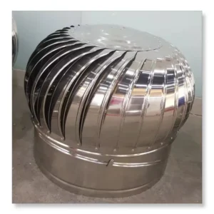 Driven Roof Turbo Ventilator, Stainless Steel, wind driven