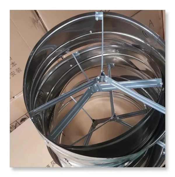 Driven Roof Turbo Ventilator, Stainless Steel, wind driven - view 4