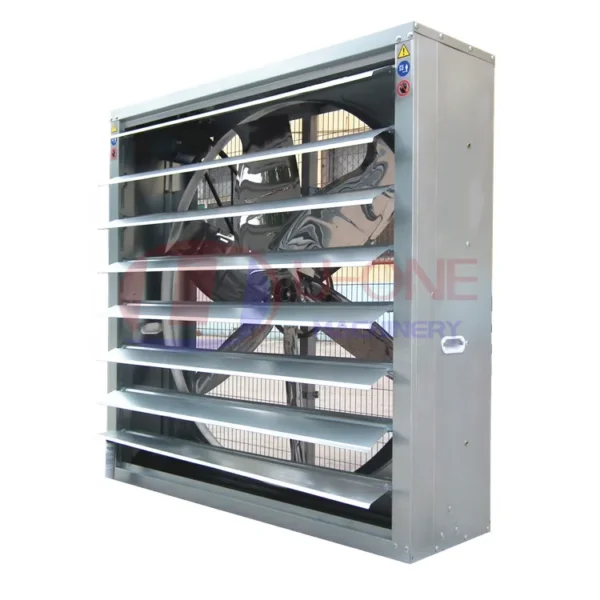 Drop Hammer Exhaust Fan, 50", Wall - view 2