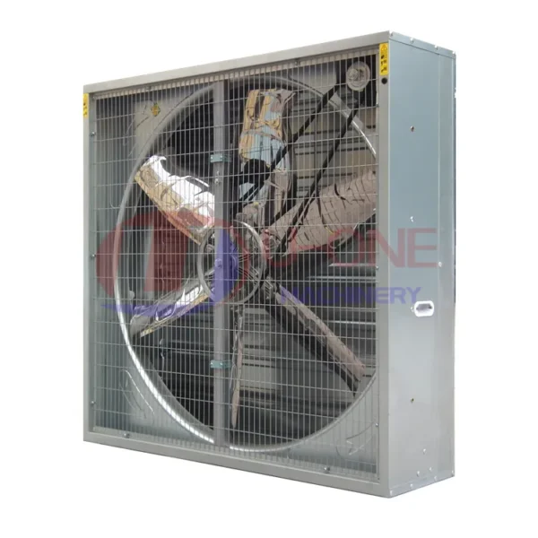 Drop Hammer Exhaust Fan, 50", Wall - view 4