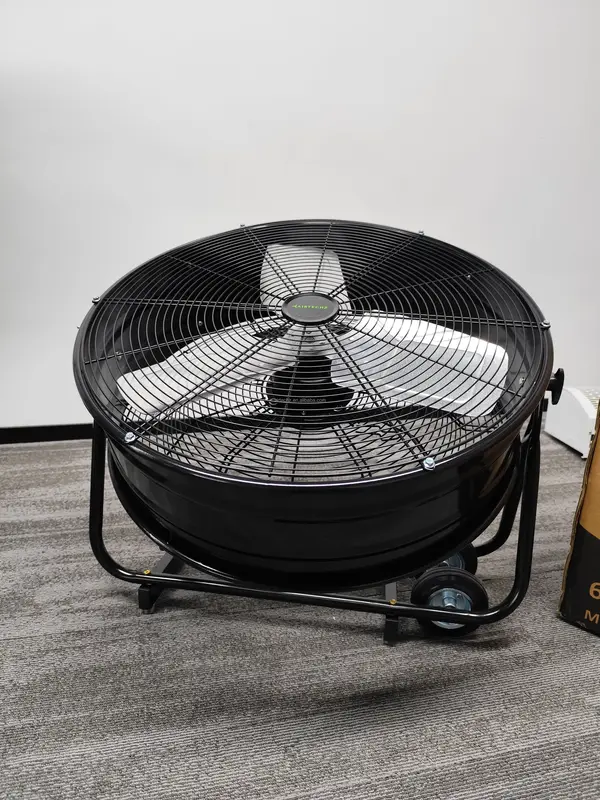 Drum Fan, 110v, 220v, 24" - view 2
