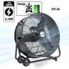 Drum Fan, 36inch, 900mm, SAA, Axial - view 2