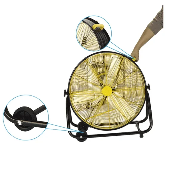 Drum Ventilation Fan, Customizable, Metal - view 5