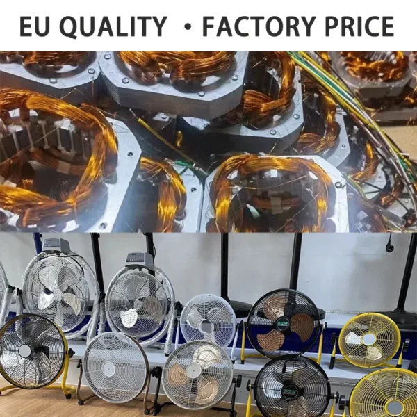 Drum Ventilation Fan, Customizable, Metal - view 6