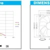 Dry Cooler, 110V, 220V, 120mm, 120x120x25mm - view 4