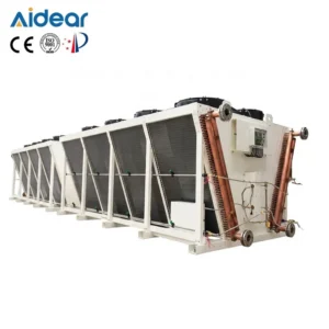 Dry Cooler, 220 V, AC Fan, Stainless Steel Plate, Copper