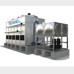 Dry Cooler, Aluminum, Adiabatic