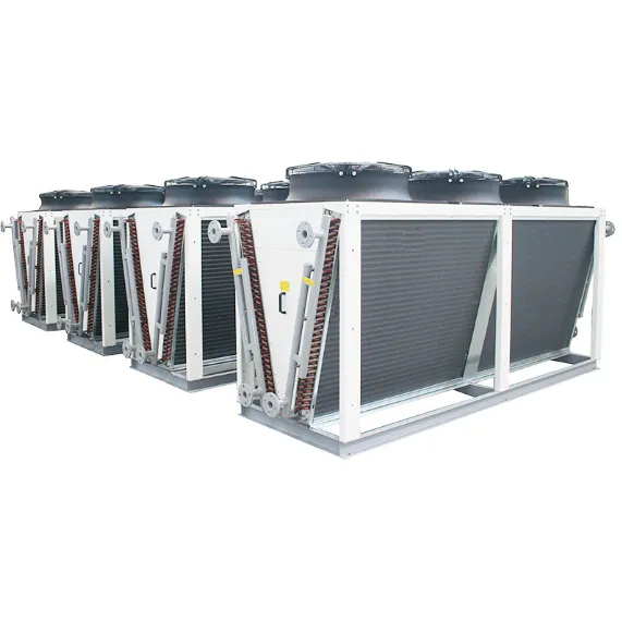 Dry Cooler, Axial, Aluminum, Adiabatic