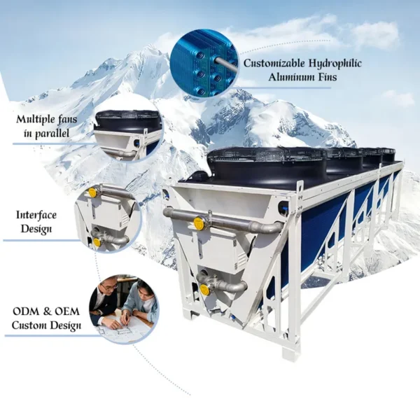 Dry Cooler, Axial, R410A - view 2