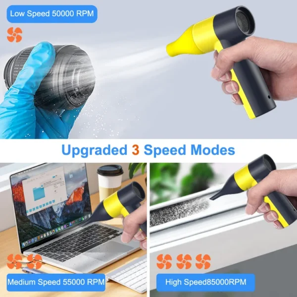 Dryer Turbine Jet Fan, Portable, 11.1V-12.8V, Electric - view 5