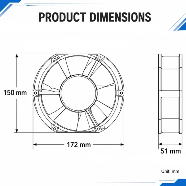 Dual Ball Bearing, 24V, 710mA, 17W, 12V - view 3