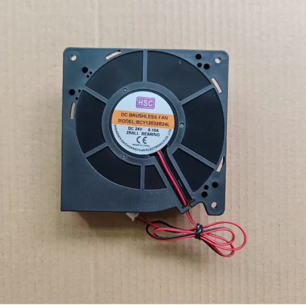 Dual Ball Bearing, Centrifugal, 120*120*32mm, 1000rpm, 24V - view 2