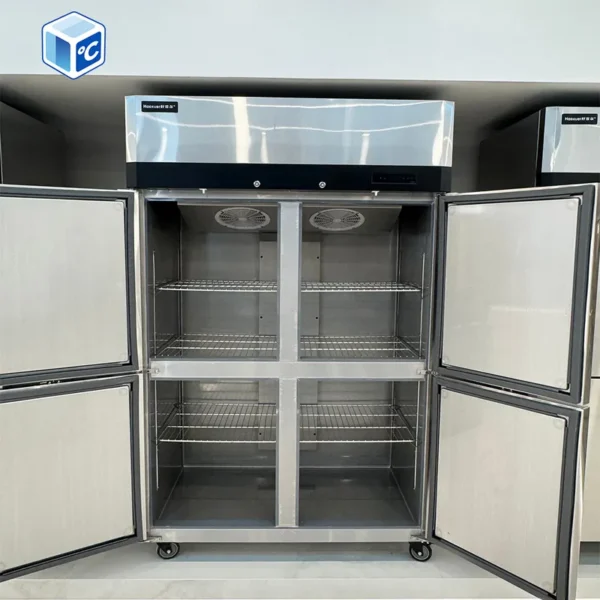 Dual Temperature Kitchen Refrigerator, Stainless, Steel - view 2