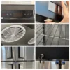 Dual Temperature Kitchen Refrigerator, Stainless, Steel - view 4