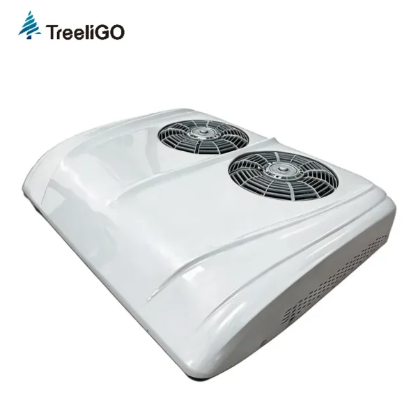 Dualfan, 12V, 24V, Roof, 2500W - view 2
