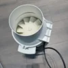 Duct Air Ventilation Extractor, Inline, A.C. Source, plastic - view 4