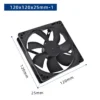 Duct Axial Cooling Fan, HXHFAN, 12/24V, 120x120x25mm, Plastic - view 3