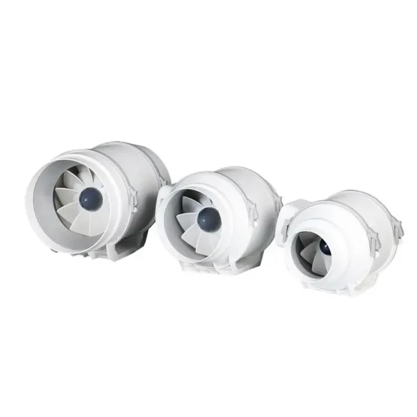 Duct Axial Exhaust Fan, 4-12, 220-240V, 3000, RPM - view 2