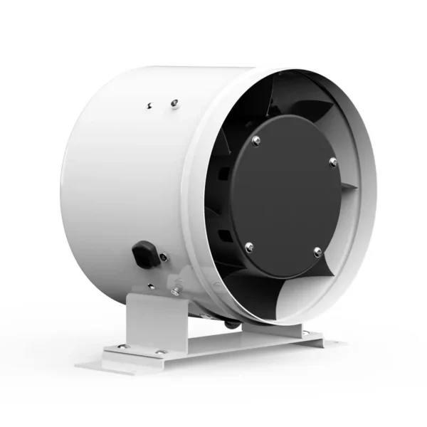 Duct Axial Fan, 110V/220V, 8", 75W, 710CFM - view 4