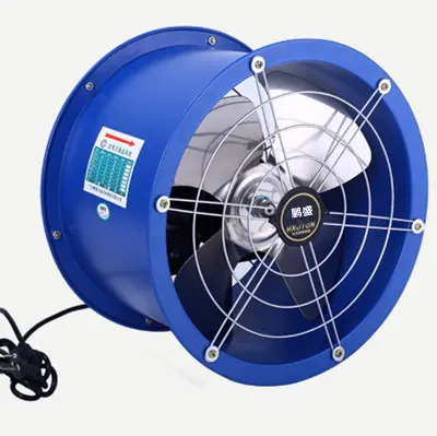 Duct Axial Fan, 2000-10000CFM, Stainless, Steel, 500mm