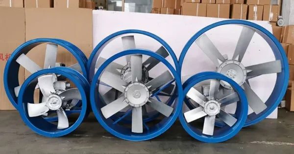 Duct Axial Fan, 2000-10000CFM, Stainless, Steel, 500mm - view 6