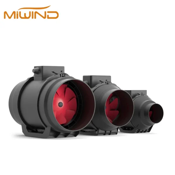 Duct Axial Fan, 220V, Plastic - view 3