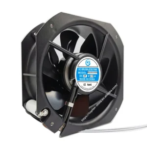 Duct Axial Fan, 22580, 24V, 48V, 225mm