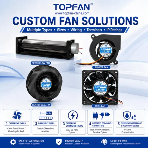 Duct Axial Fan, 22580, 24V, 48V, 225mm - view 6