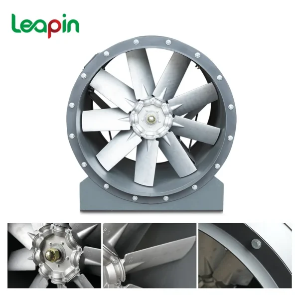 Duct Axial Fan, 380V, Cast - view 4