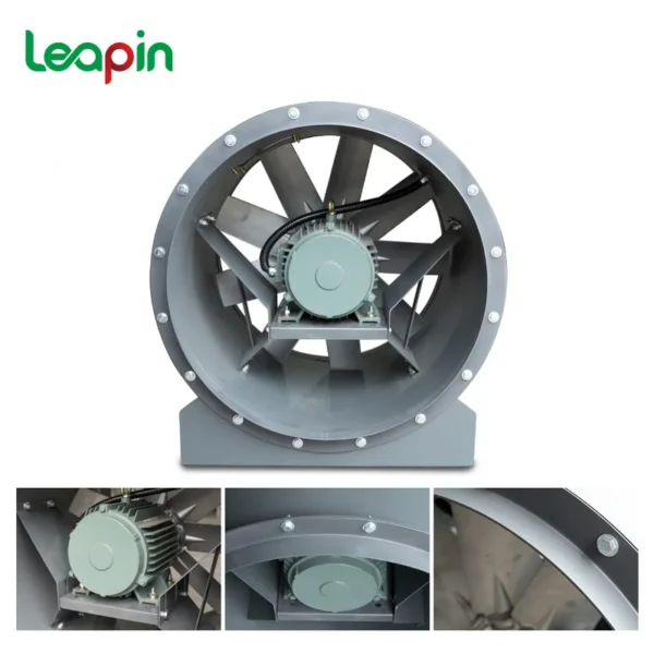 Duct Axial Fan, 380V, Cast - view 5