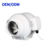 Duct Axial Fan, 6-inch, Plastic - view 2