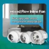 Duct Axial Fan, 6-inch, Plastic - view 4