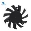 Duct Axial Fan, 60x60x10mm, 12/24V, Plastic, PWM