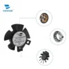 Duct Axial Fan, 60x60x10mm, 12/24V, Plastic, PWM - view 3