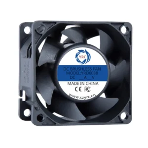 Duct Axial Fan, 60x60x38mm, 24V/48V, Plastic, ROHS