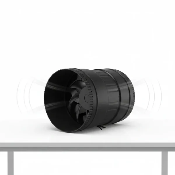 Duct Axial Fan, 8", AC 100V~240V, Electric - view 2