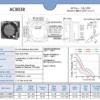 Duct Axial Fan, 80x80x38mm, IP55, 110-240V, Plastic - view 6