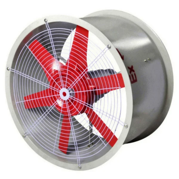 Duct Axial Fan, CBF-500, Explosion-Proof, Aluminum