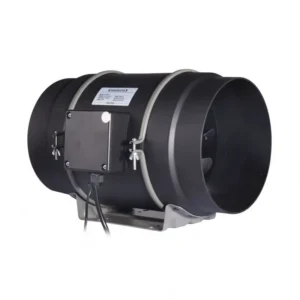 Duct Axial Fan, Inline, 110-240V, Electric