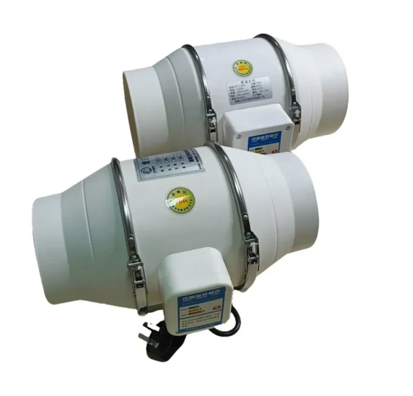 Duct Axial Fan, LANTISAIR, 300-350, CFM, 220V - view 6