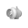 Duct Axial Fan, Plastic, 100-120v