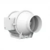 Duct Axial Fan, Plastic, 100-120v