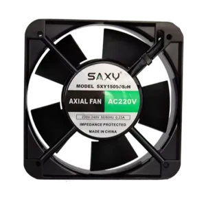 Duct Axial Fan, Plastic, 380 V, 155~170 CFM
